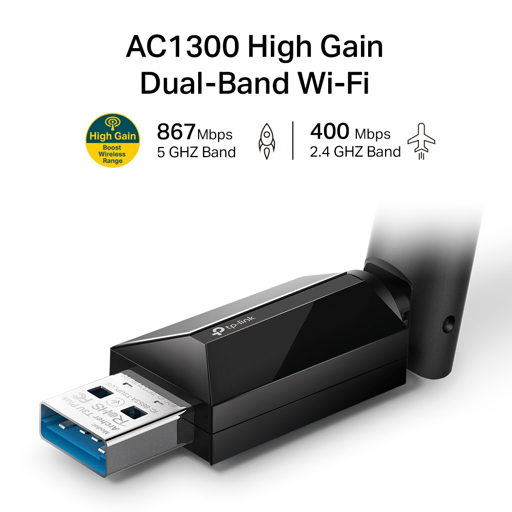 Adaptador Tp-Link Usb Archer T3U Plus - Imagen 3