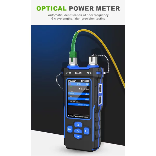 Probador Noyafa Nf-8508 Fibra/ethernet - Imagen 2