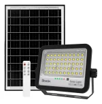 LAMPARA CON PANEL SOLAR 1400LM 80W 10AH