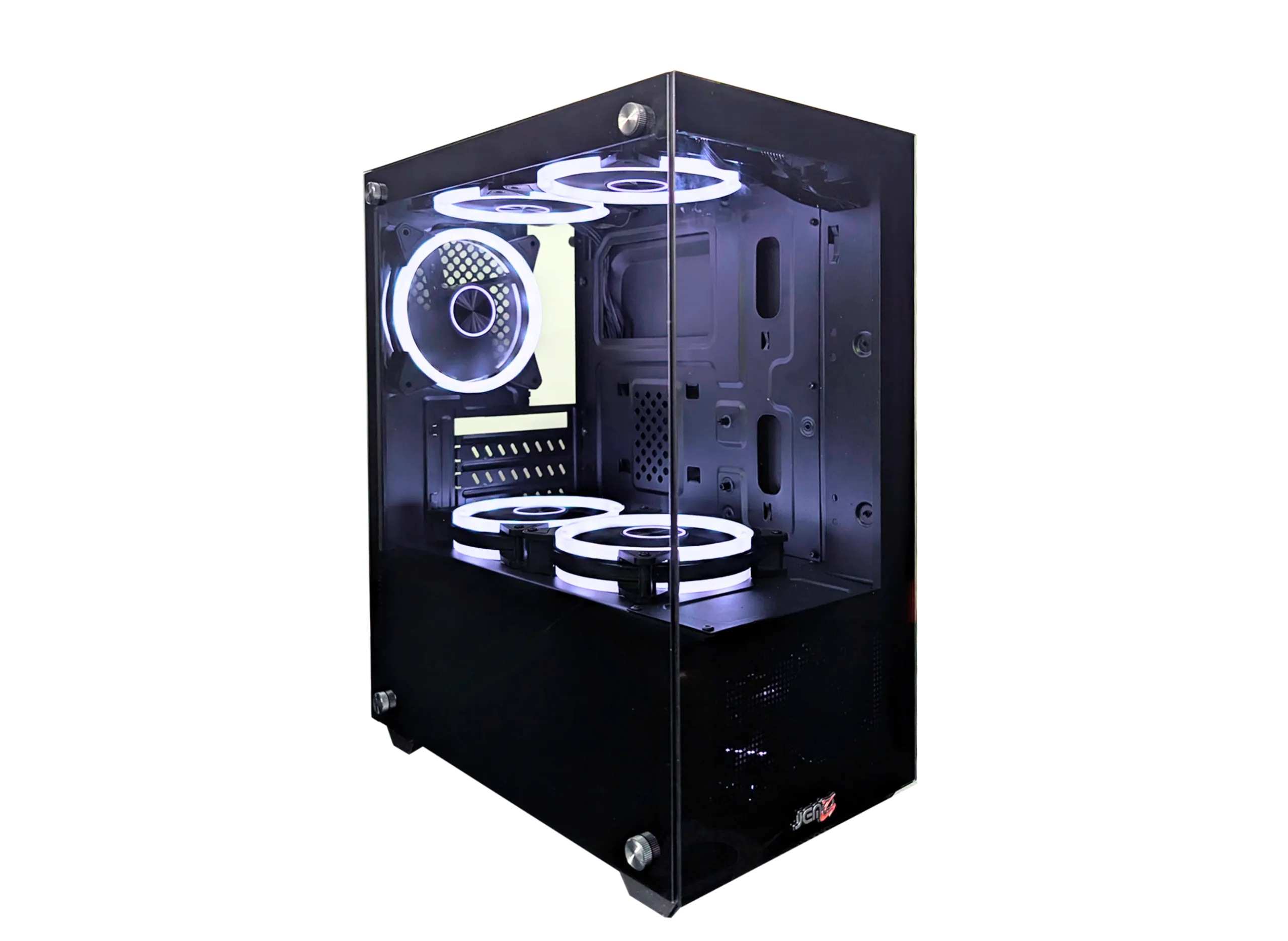 Case Jemip Predator Matx Black 2xusb