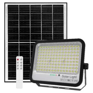 Lampara Con Panel Solar Roccia Rc-240w