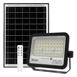 Lampara Con Panel Solar Roccia Rc-320w