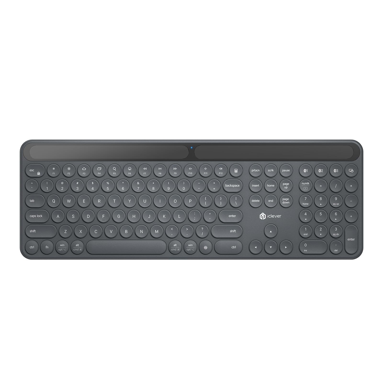 Teclado Iclever Bk60 Solar Bluetooth