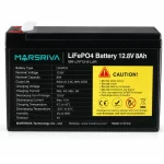 Bateria Marsriva Litio 12.8v 8ah