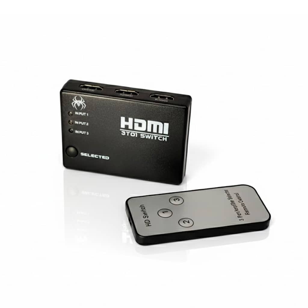 Switch Hdmi 3 Puertos Spidertec 1080p - Imagen 4