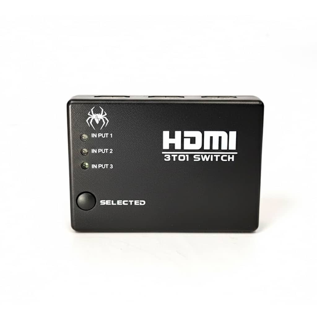 Switch Hdmi 3 Puertos Spidertec 1080p - Imagen 2