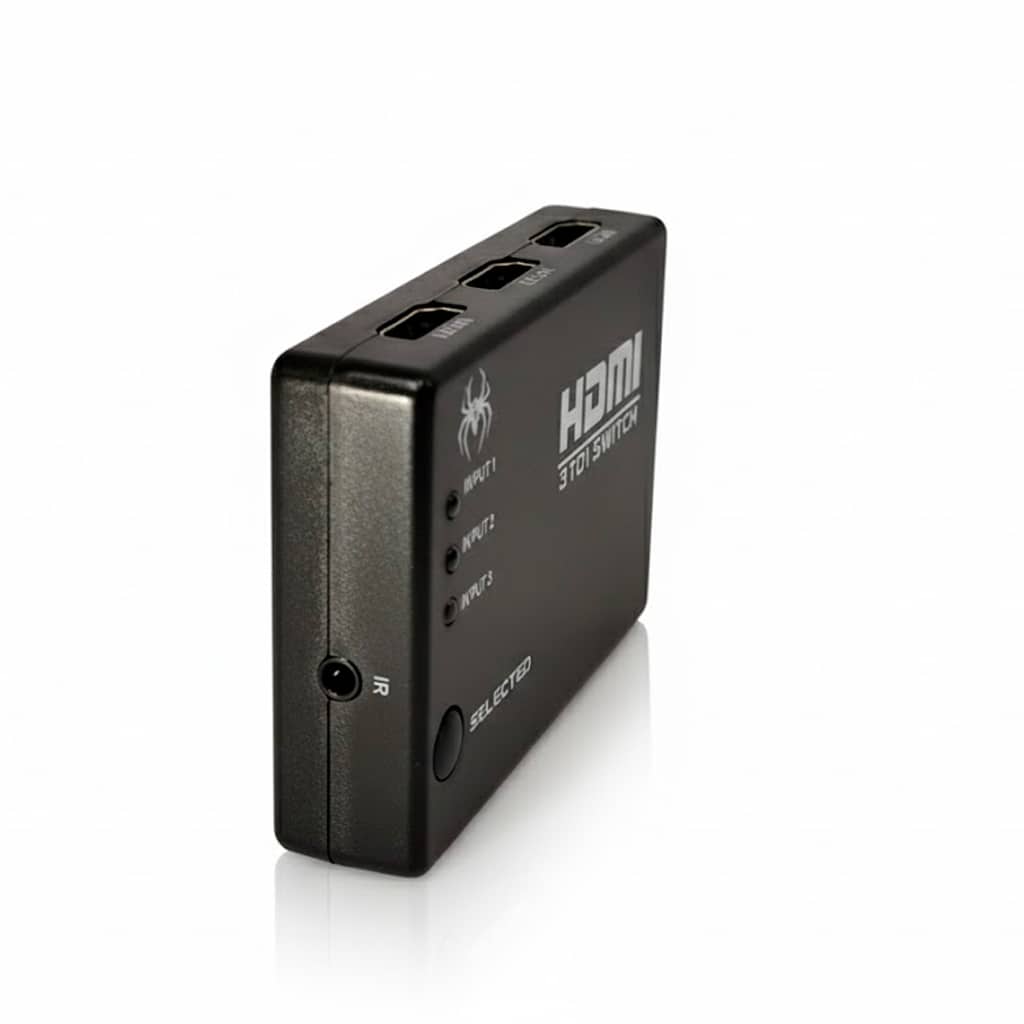 Switch Hdmi 3 Puertos Spidertec 1080p - Imagen 3