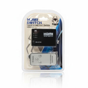 Switch Hdmi 3 Puertos Spidertec 1080p